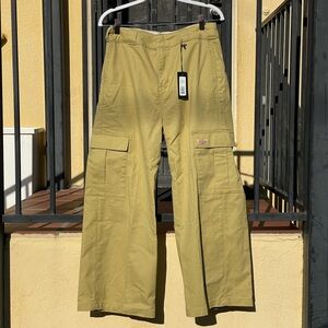 NWT Dickies Tan Cargo Pants Durable Utility Style